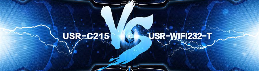 超低功耗串口转WIFI？ 超小尺寸C215与T的对比