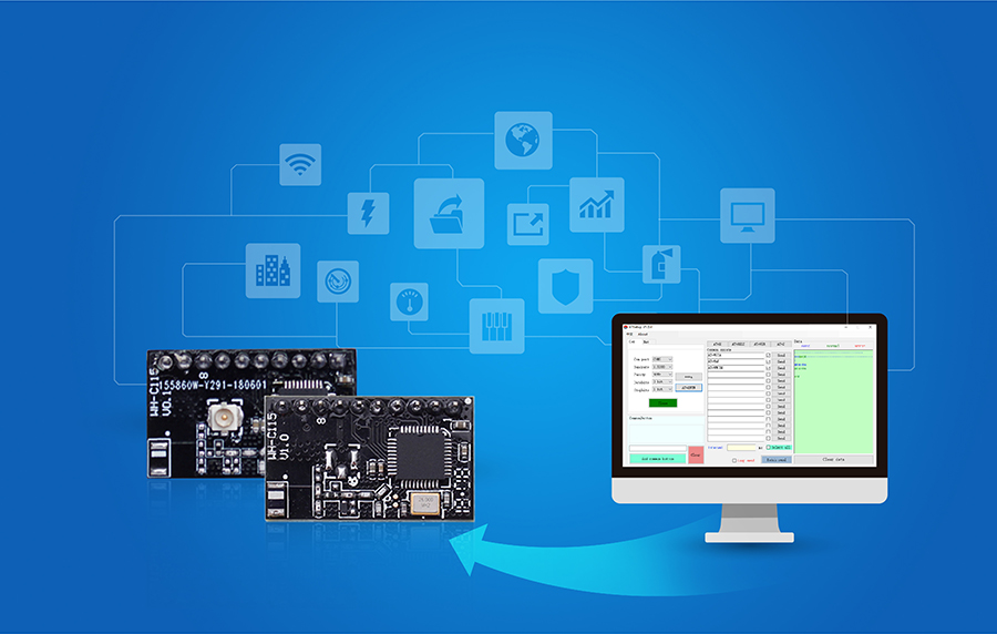 高性价比wifi？開小体积嵌入式插针WIFI模组AT指令控制