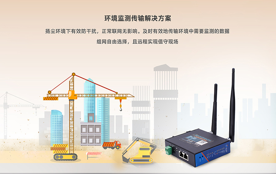 工业路由器图片G806：环境监测传输解决方案