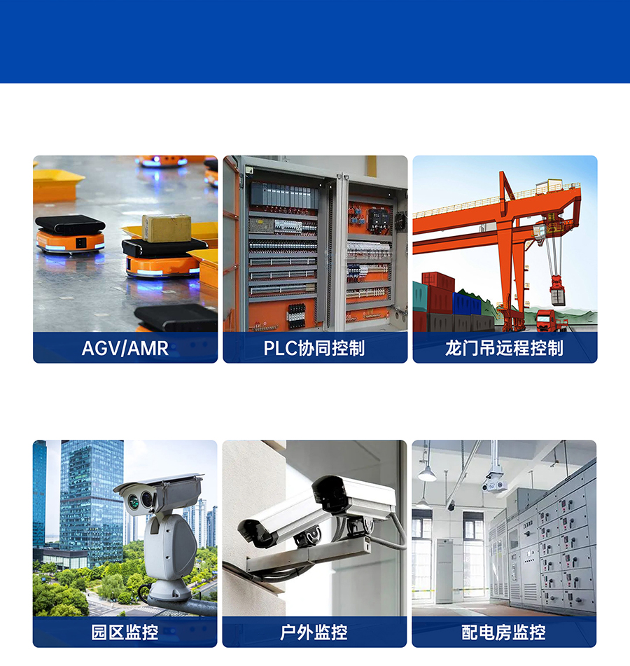 小体积5G RedCap工业路由器工业、视频控制场景